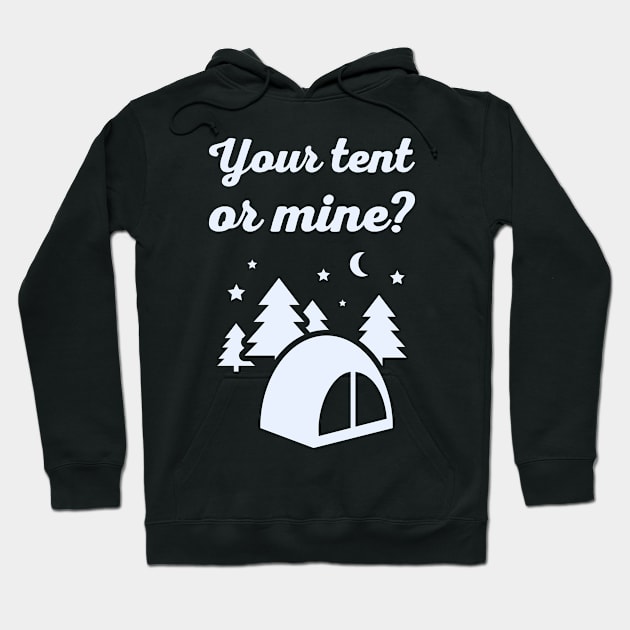 Whose Tent? Hoodie by veerkun